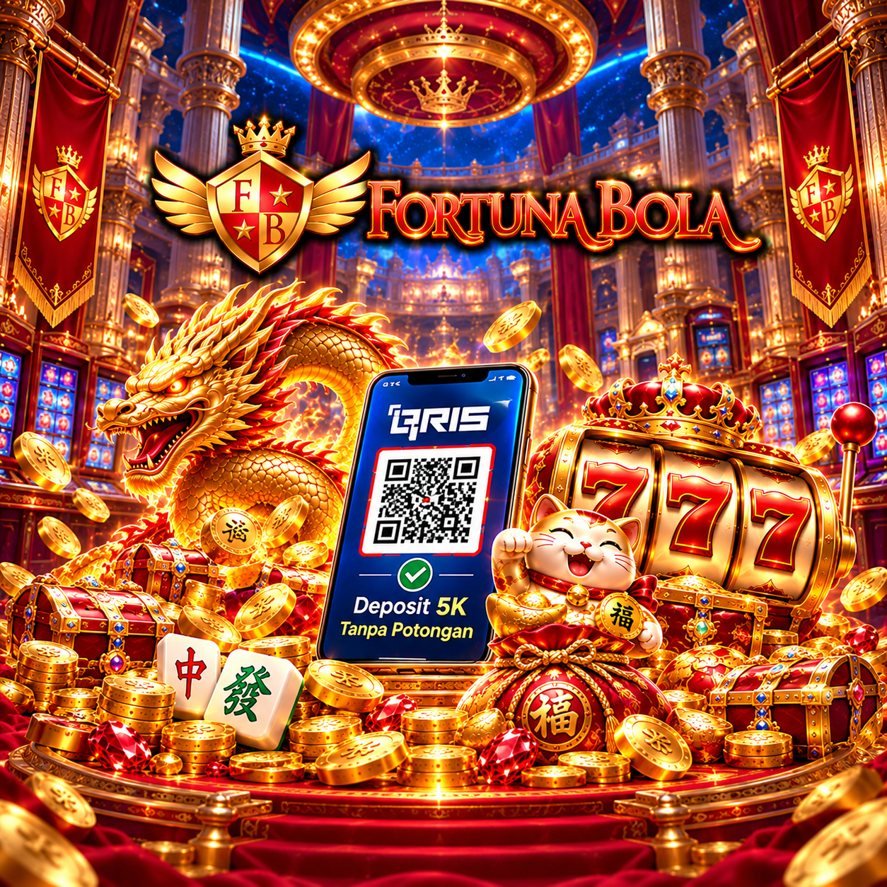 Fortunabola » Link Slot Deposit 5K Qris Tanpa Potongan Lebih Gacor Hari Ini